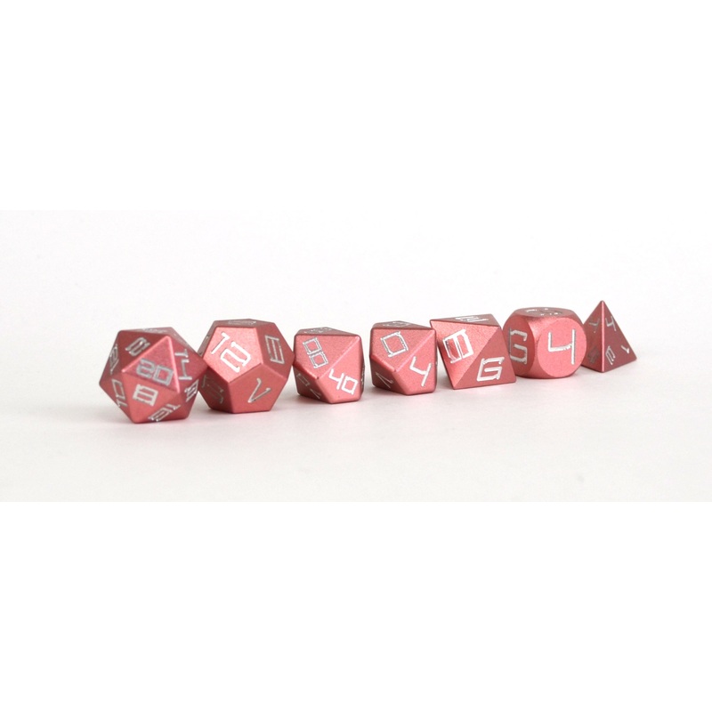 Rose Gold Aluminium Set of 7