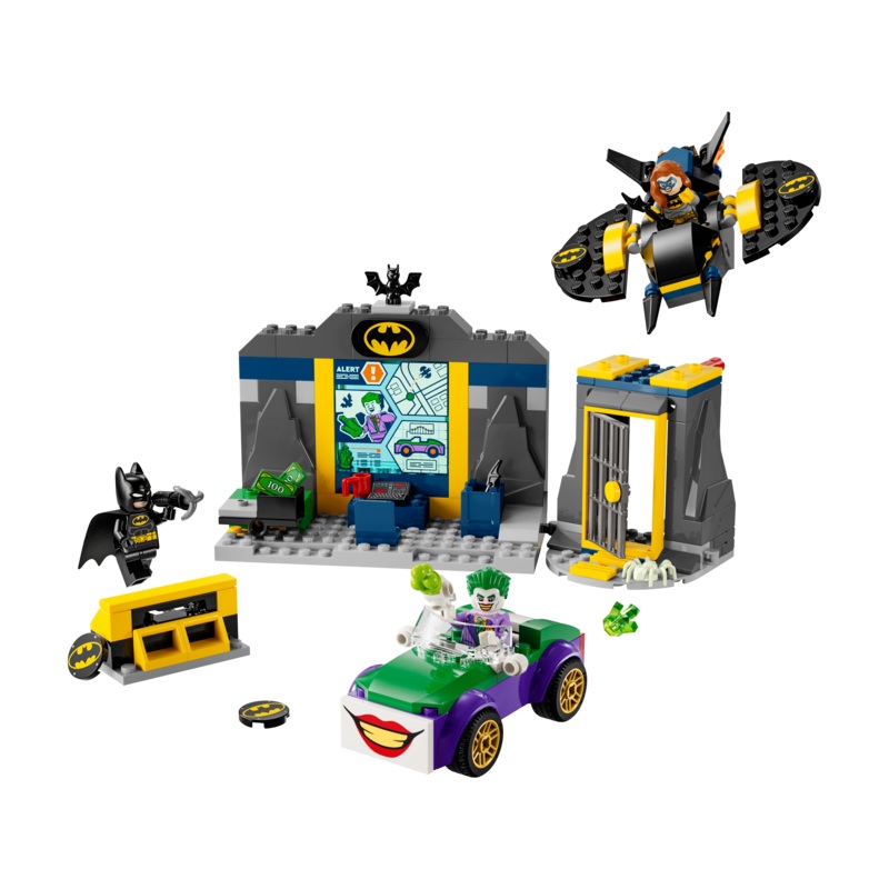 The Batcave with Batman, Batgirl and The Joker - 76272