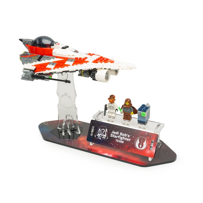 WS - Star Wars Display Stand - Jedi Bobs Starfighter (75388) (Copy)