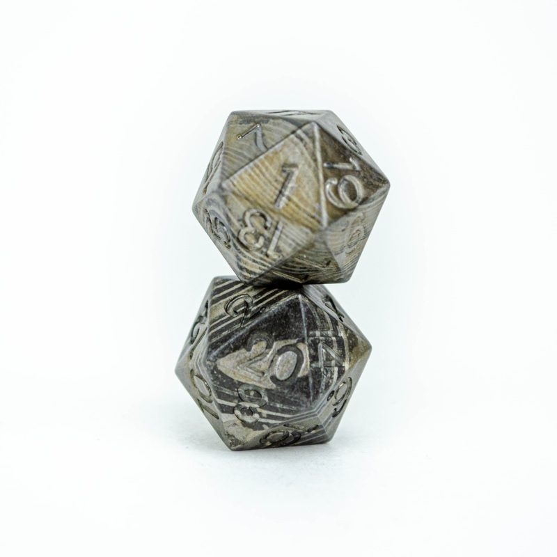 Damascus Steel D20
