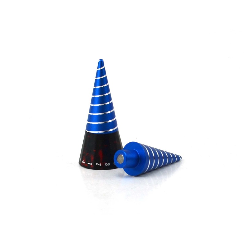 Dark Blue Unicorn Horn Dice - Single Horn