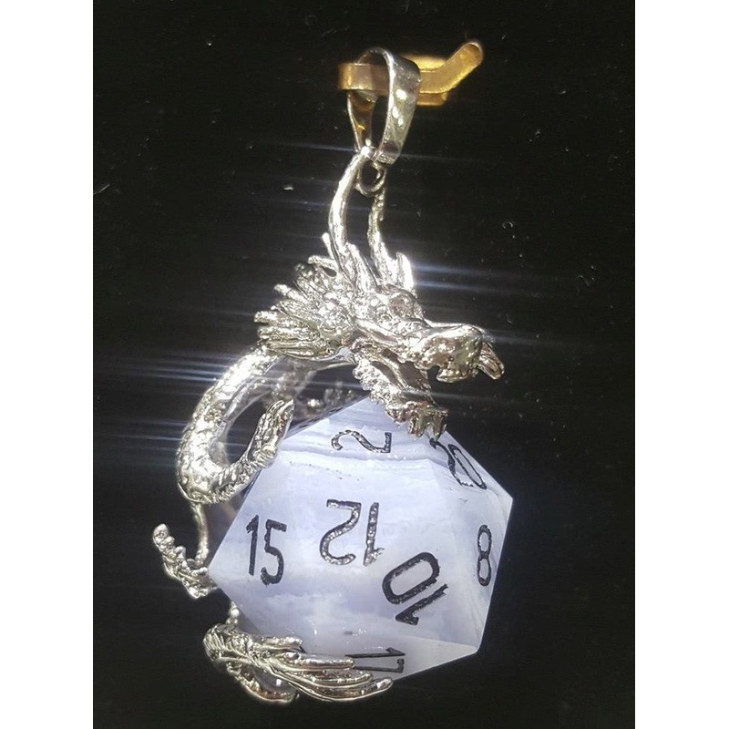 Large Dragon Head Dice Pendant