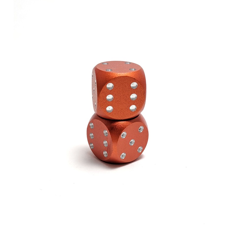 Orange Mini Aluminium D6