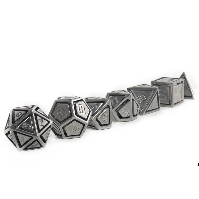 Stainless Steel Caged Set of 7