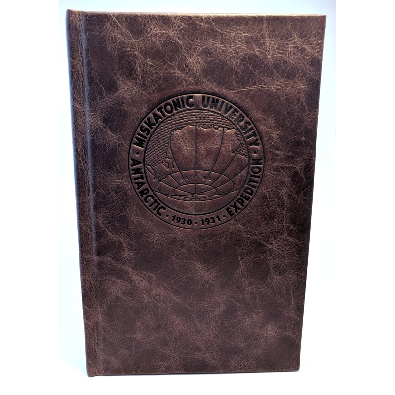 Type 40 Call of Cthulhu Leather Campagin Journal - At the Mountains of Madness