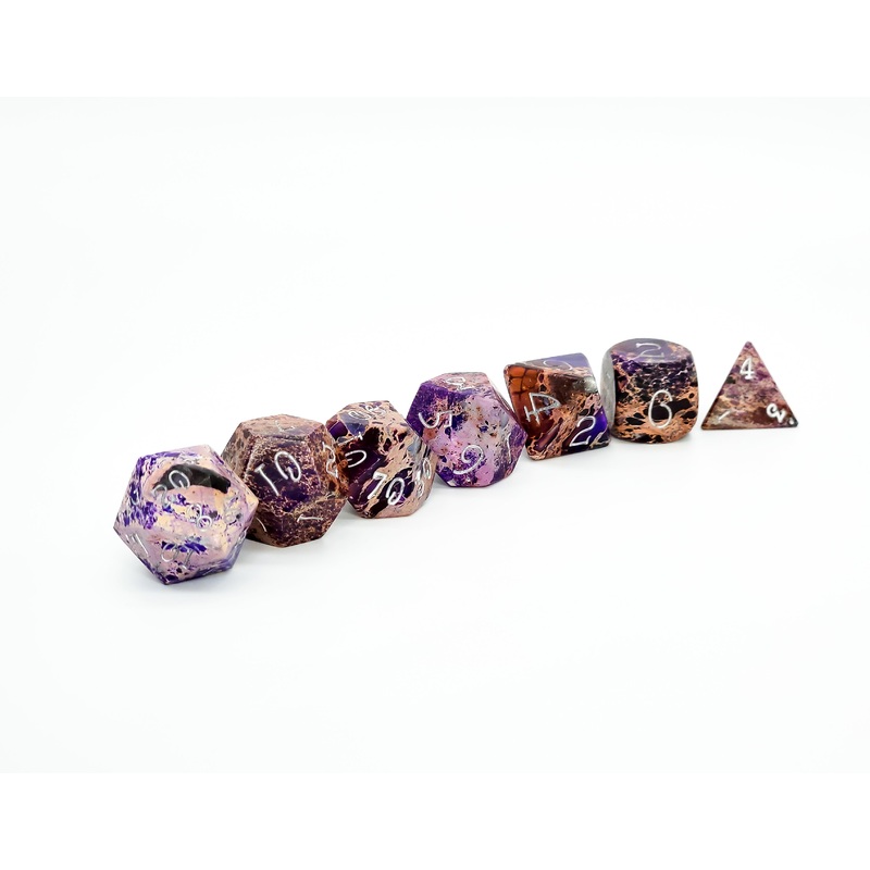 Dark Purple Impression Jasper Trustone