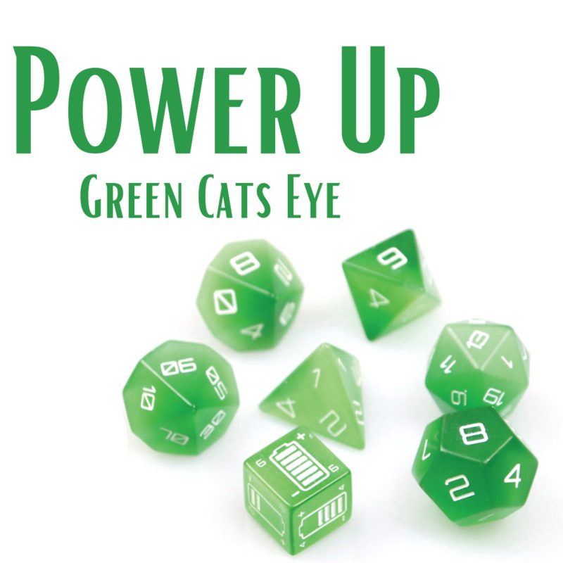 Retail - Power Up - Green Cat's Eye