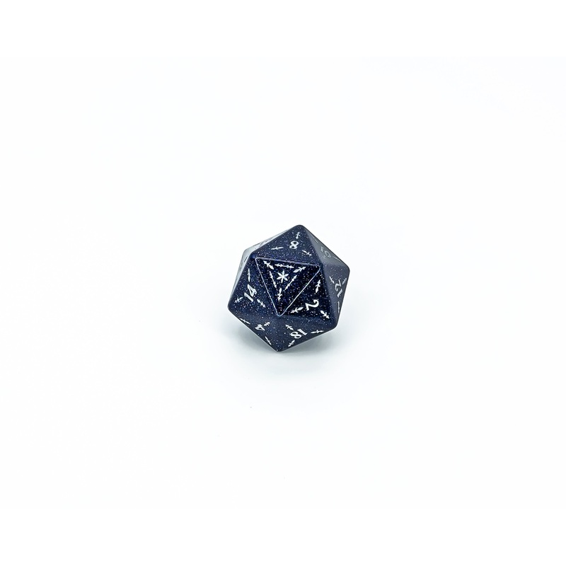 Snowflake Blue Sandstone D20