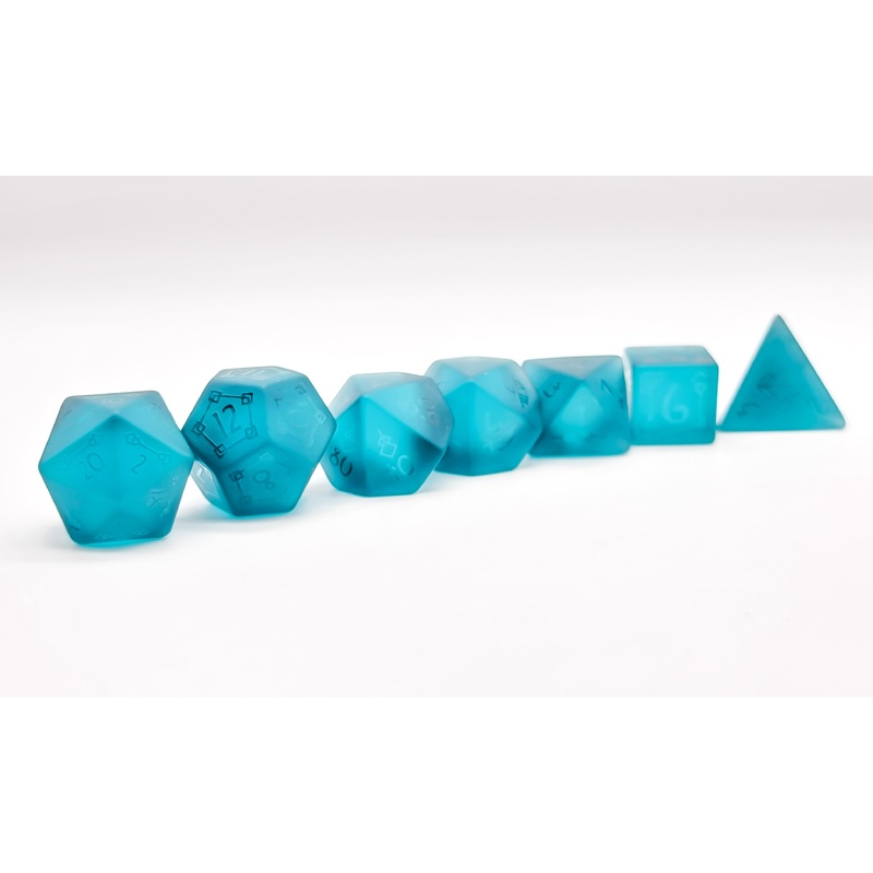 Art Deco Blue Crown Crystal
