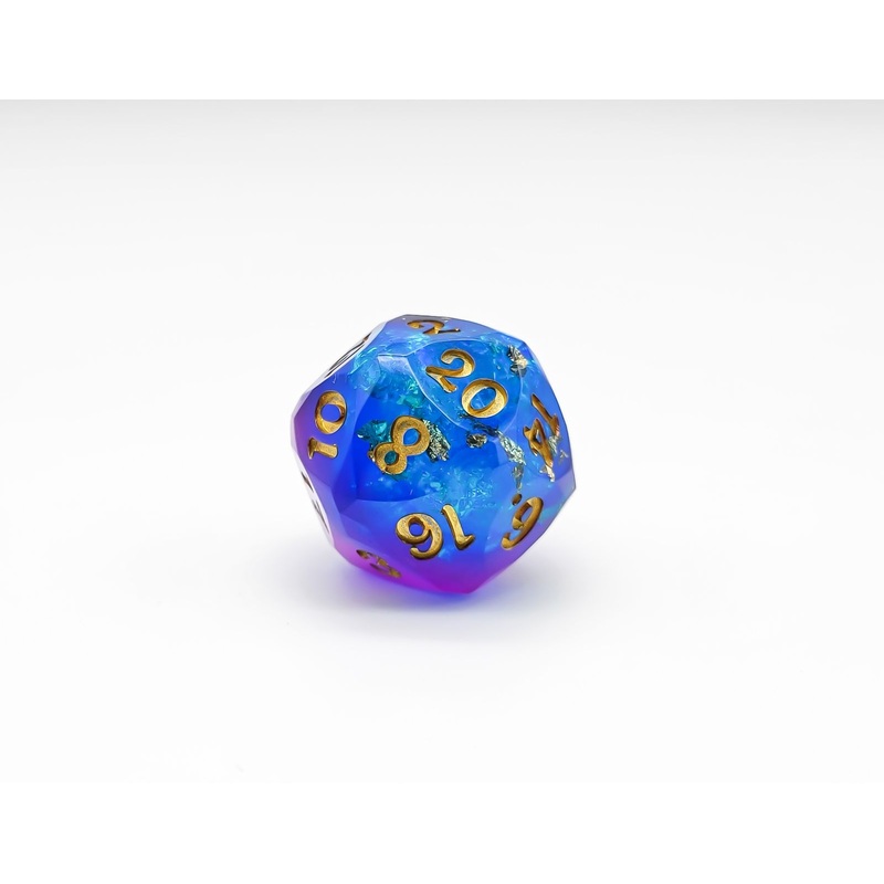Hedron Star Dice - Peacock