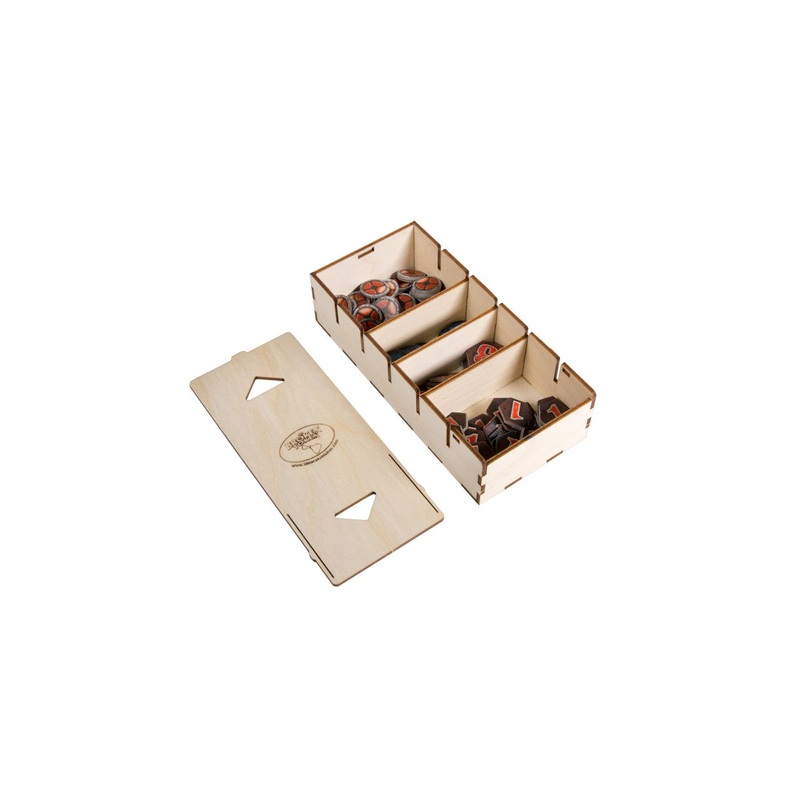 Short Bits Box for Sleeved Card Game Organizer