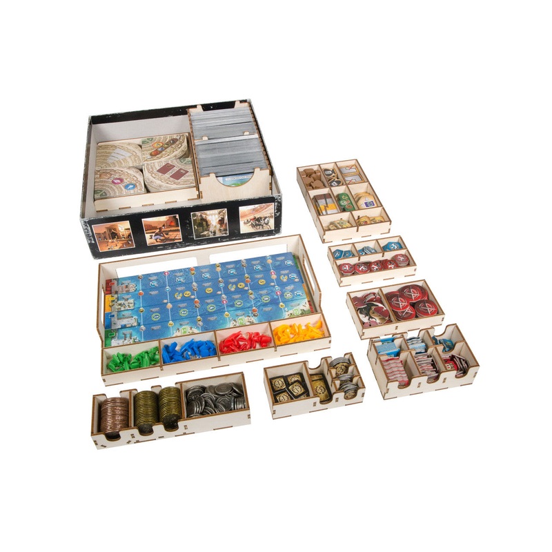 7 Wonders (1st Ed) Compatible Expansion Organizer