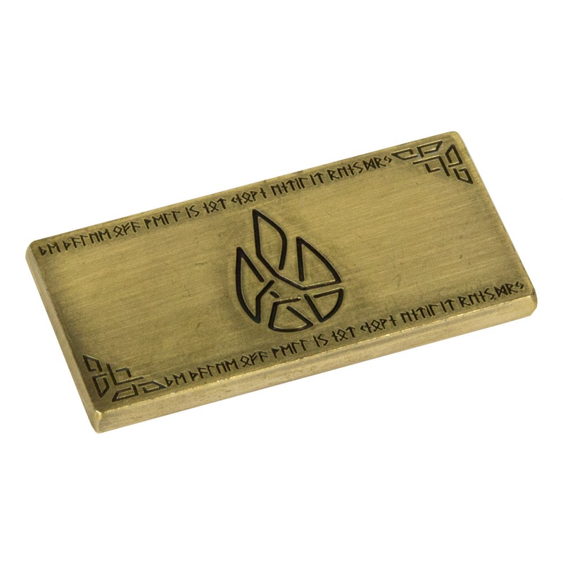 Fantasy Coins - Small Antique Gold Dwarven Bar (1)
