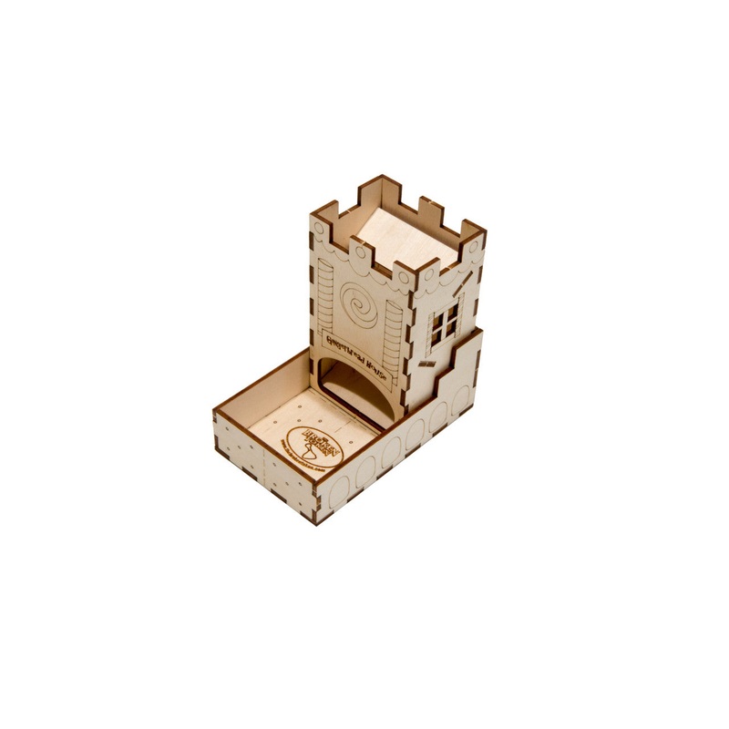 Holiday Dice Tower - Gingerbread