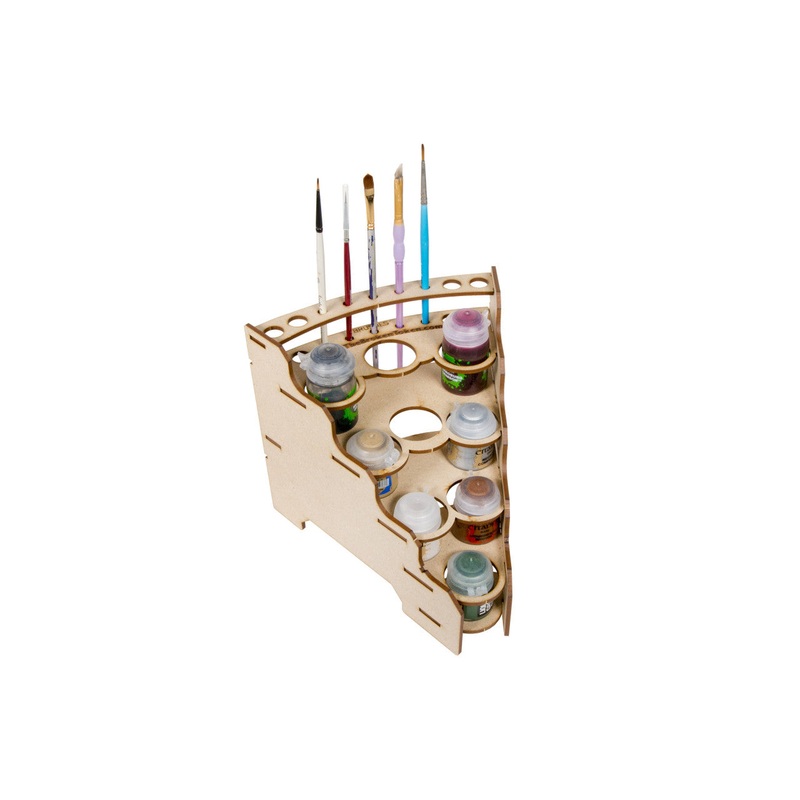 Modular Paint Rack - 35mm 45 Degree Angle