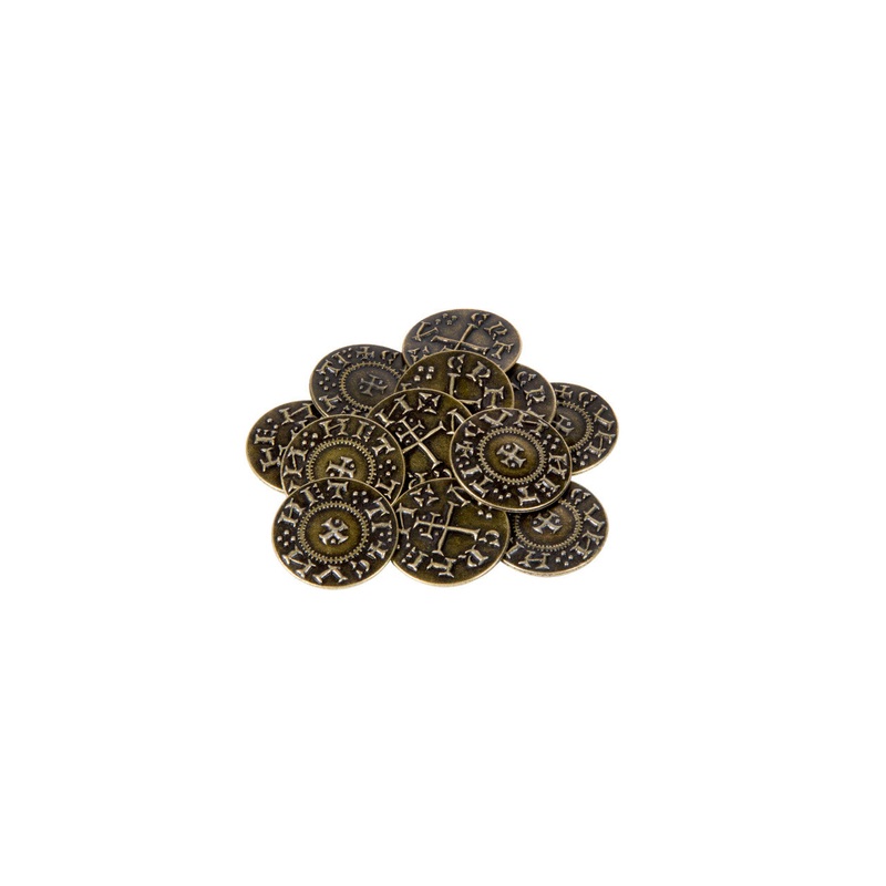 Viking Themed Gaming Coins - Medium 25mm (12-Pack)