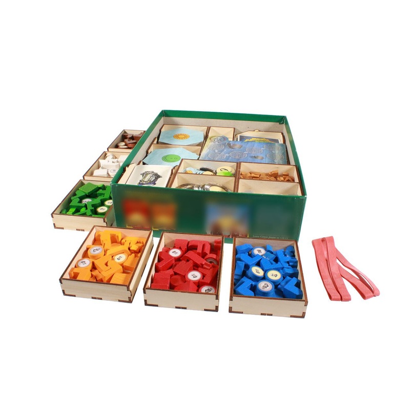 Catan: Cities and Knights/Explorers and Pirates Compatible Expansion Organizer