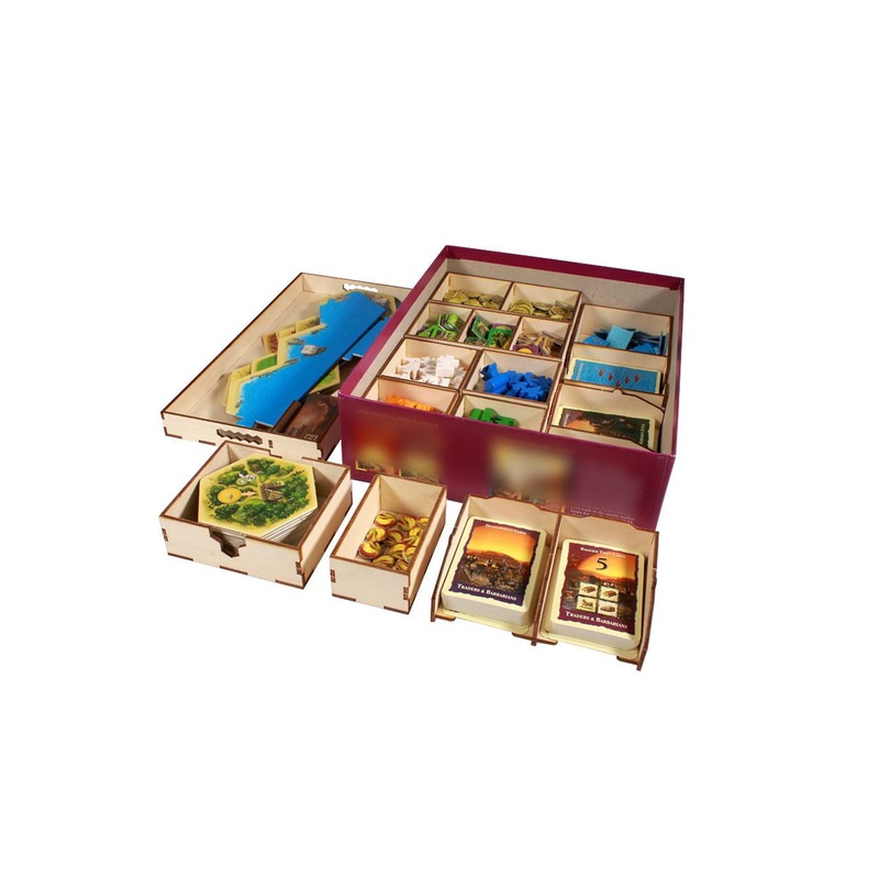 Catan: Traders and Barbarians Compatible Expansion Organizer