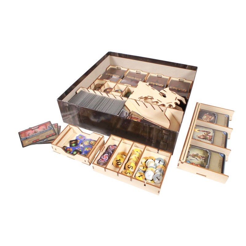 Clank! and Clank! In Space! Compatible Game Organizer