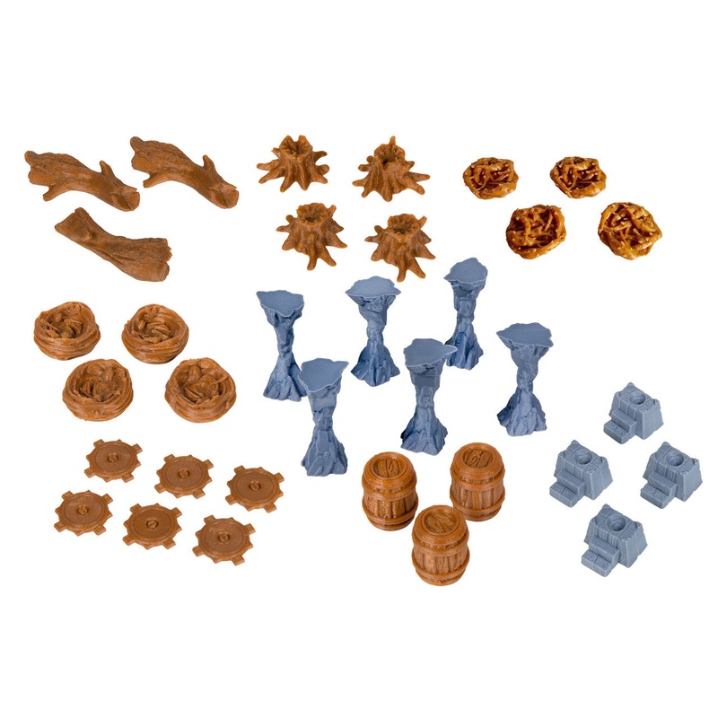 Dungeon Accessories Compatible with Gloomhaven: Adventure Pack 3