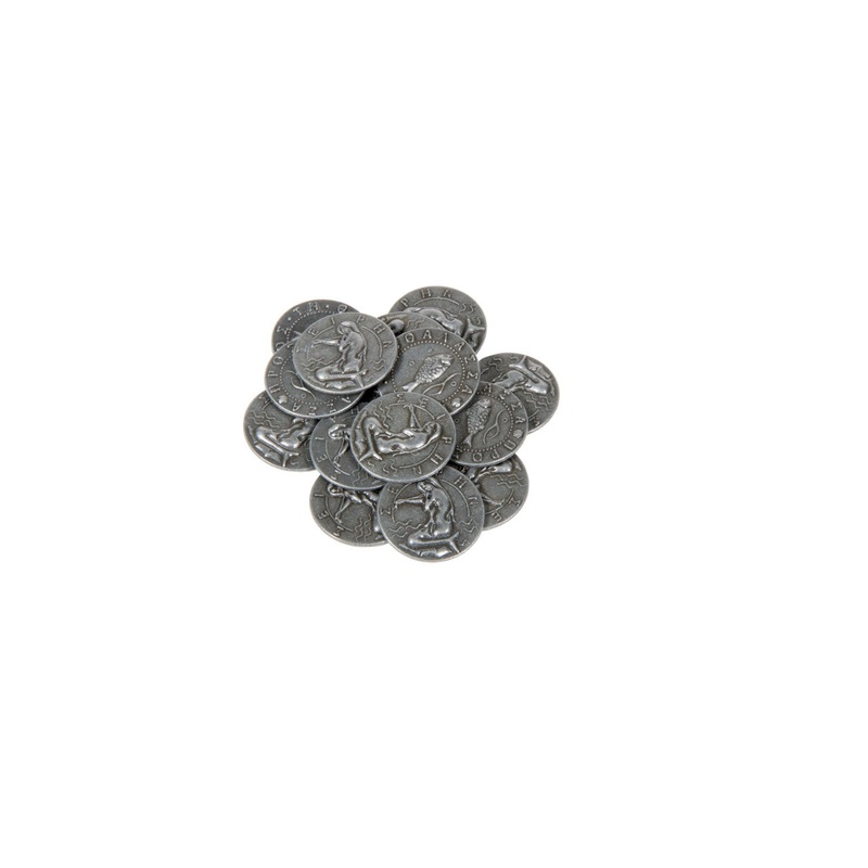 Mythological Creatures Themed Gaming Coins - Small 20mm (15-Pack)