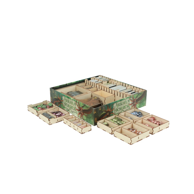 Arkham Horror 3rd Edition Compatible Base Game Organizer