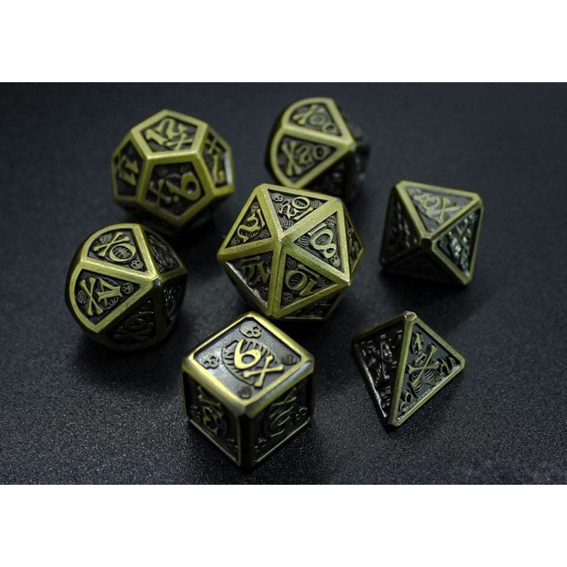 Boneshadow | Solid Metal | 7 Piece Set