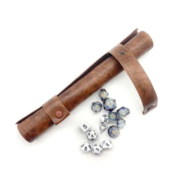 Scroll of Casting | Premium Vegan Leather Dice Mat