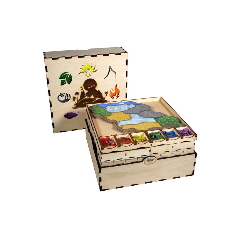 Spirit Island Box Organizer and Crate Bundle