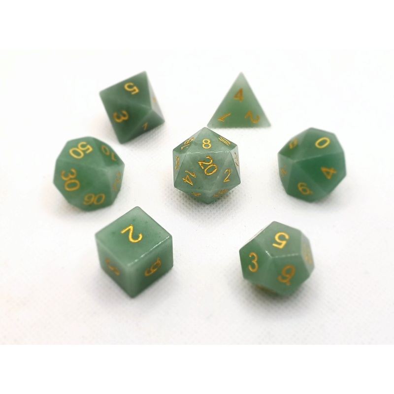 Jade | Natural Gemstone | 7 Piece Set