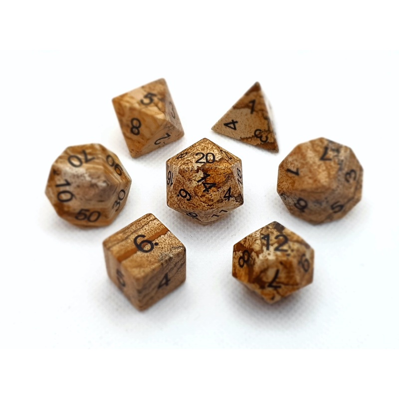 Picasso Jasper | Natural Gemstone | 7 Piece Set
