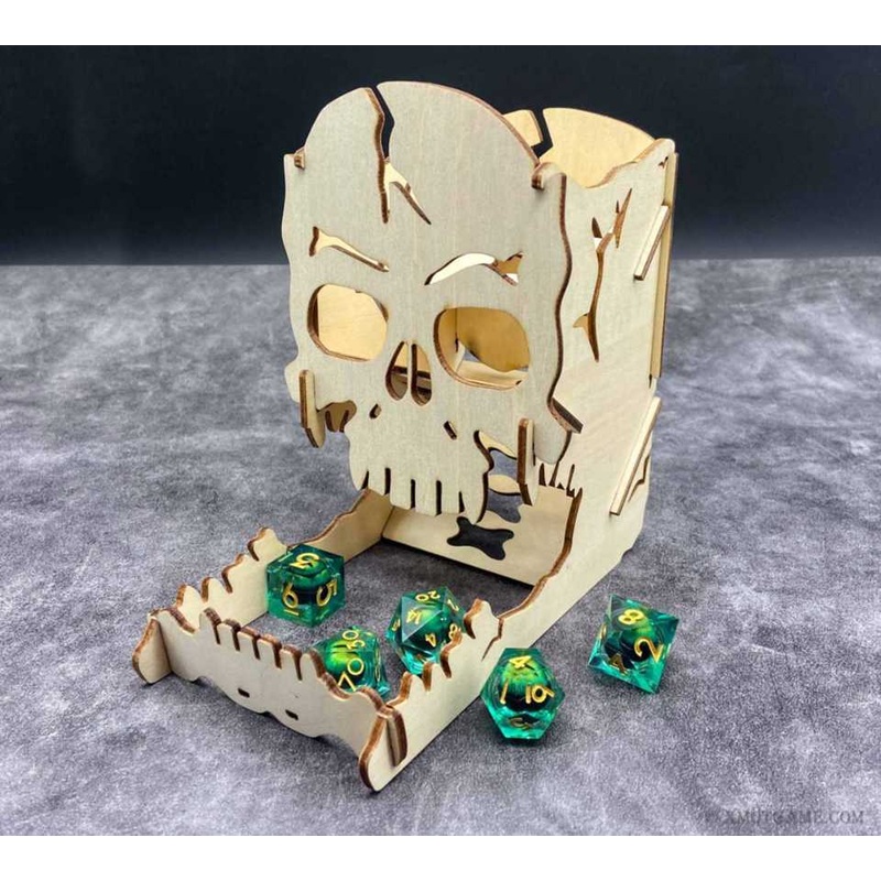 Skull's Keep | Wooden Dice Tower