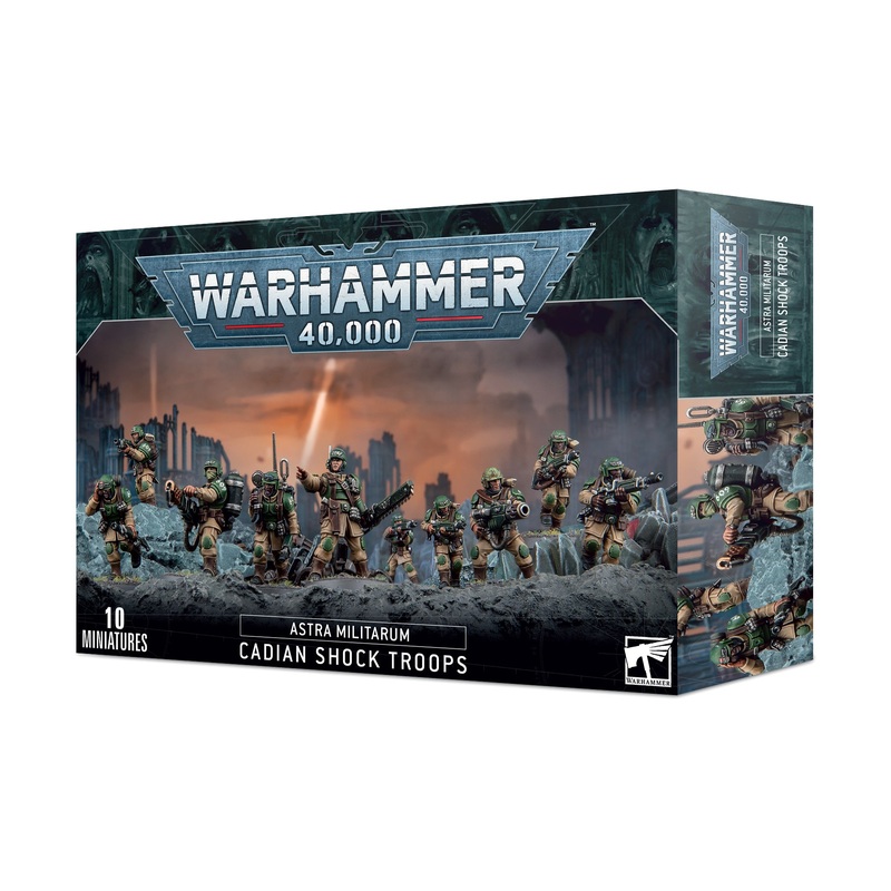 ASTRA MILITARUM: CADIAN SHOCK TROOPS | WARHAMMER 40,000