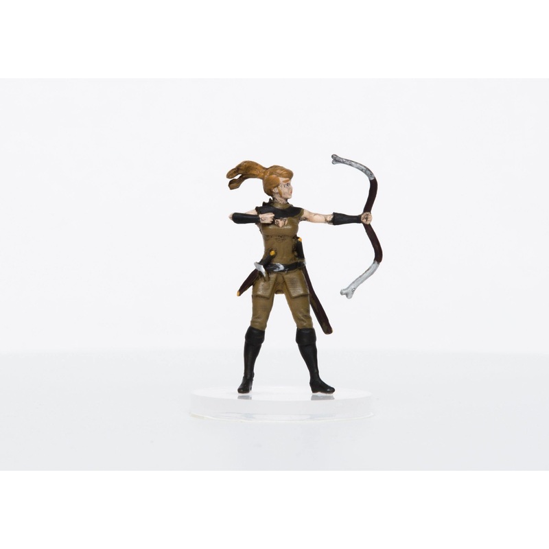 Female Human Archer - 28mm Plastic Mini