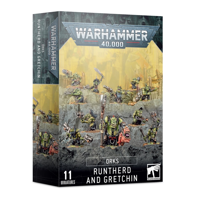 ORKS: RUNTHERD AND GRETCHIN | WARHAMMER 40,000