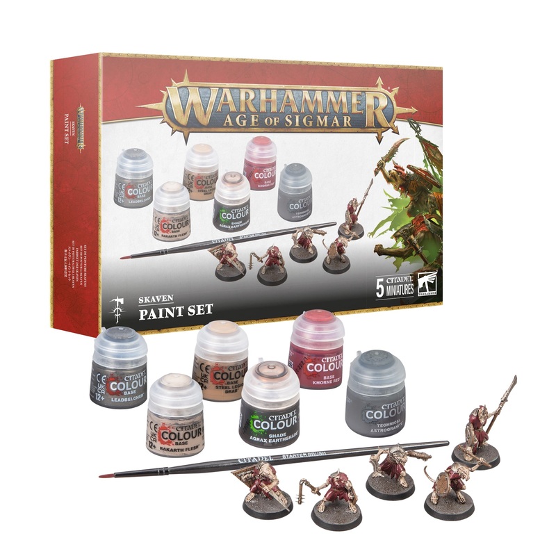 SKAVEN: PAINT SET | AGE OF SIGMAR