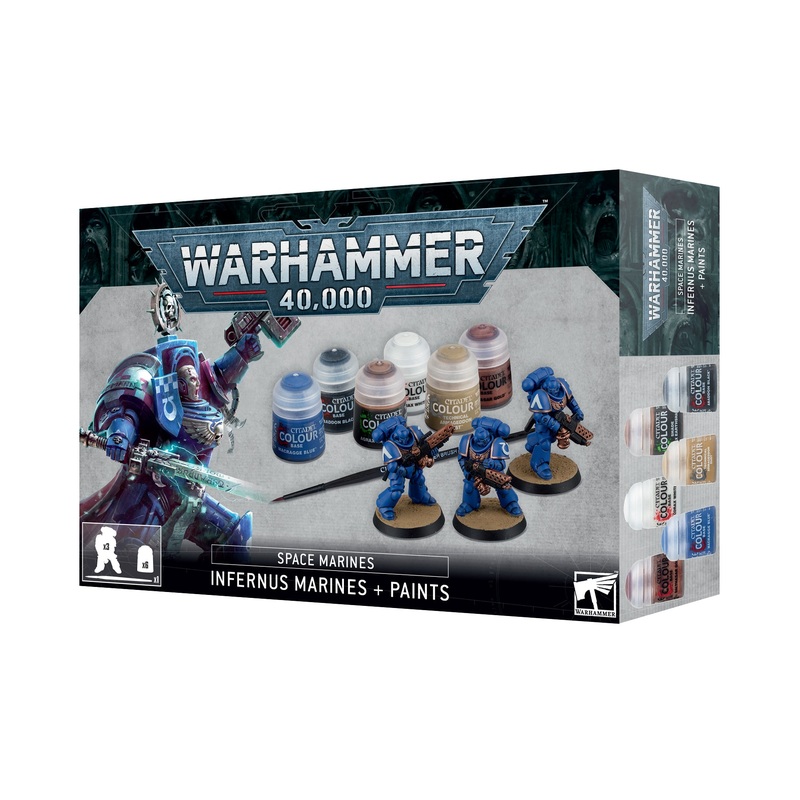 SPACE MARINES: INFERNUS MARINES & PAINTS