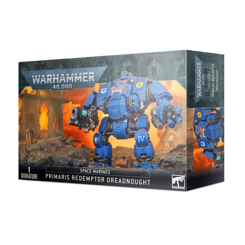 SPACE MARINES: PRIMARIS REDEMPTOR  DREADNOUGHT | WARHAMMER 40,000