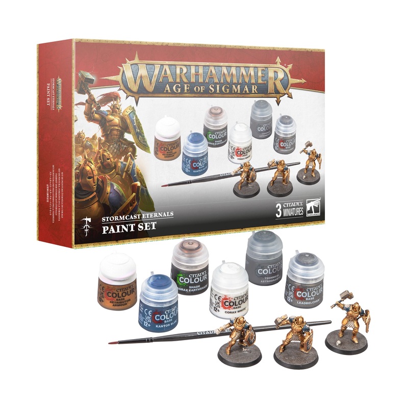 STORMCAST ETERNALS: PAINT SET | AGE OF SIGMAR