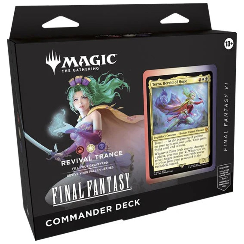 Terra Commander Deck | Final Fantasy VI | Magic: The Gathering