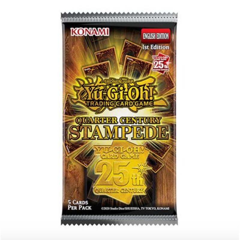 Yu-Gi-Oh! | Quarter Century Stampede Booster Pack
