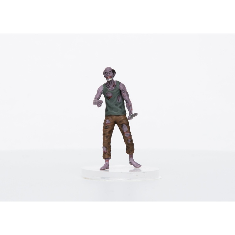 Zombie Male Human Slasher - 28mm Plastic Mini
