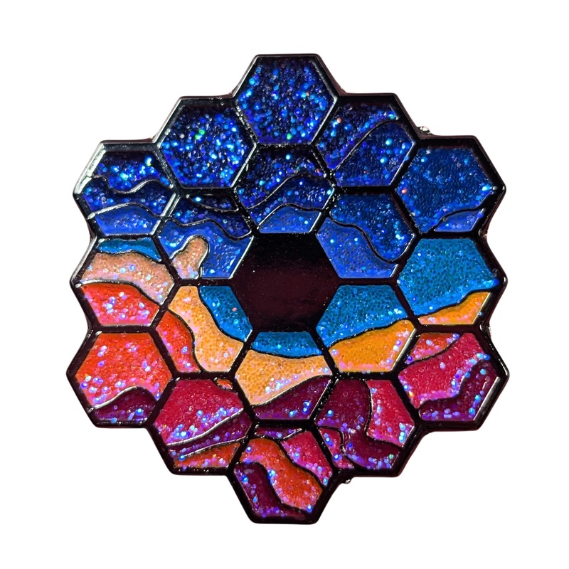 Cosmic Mirror - Collectible Enamel Pin
