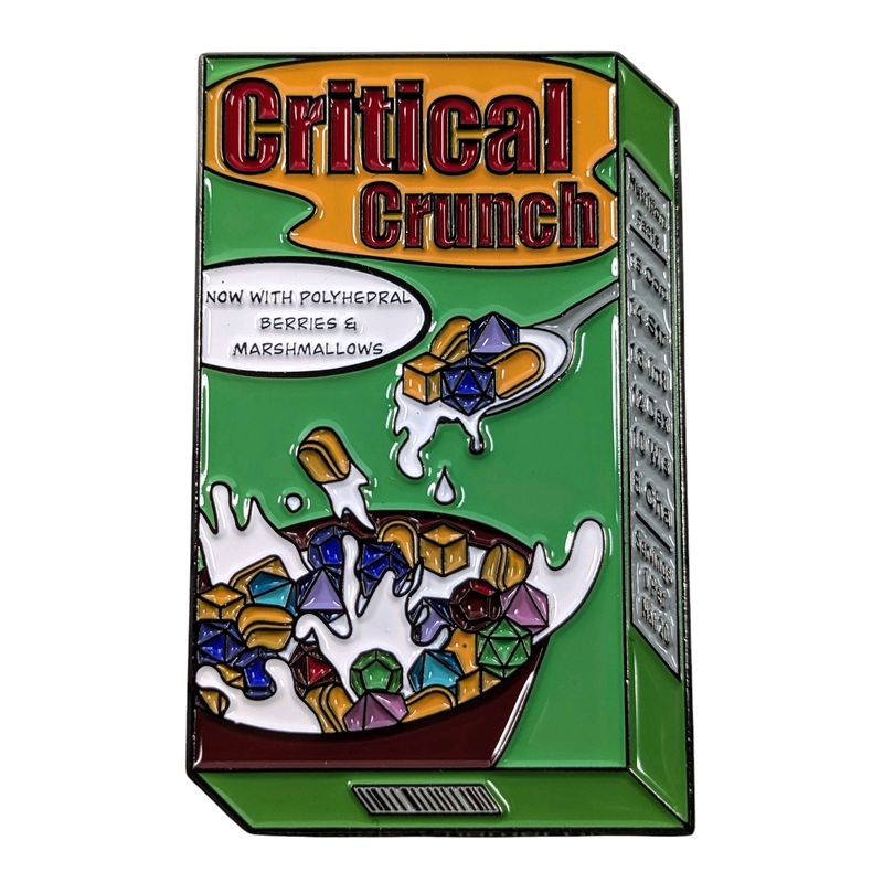 Critical Crunch - Collectible Enamel Pin