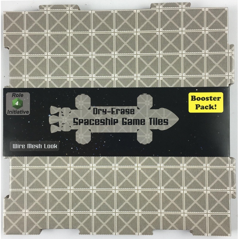 Dry-Erase Dungeon Tiles, Wire Mesh, Space, Booster Pack