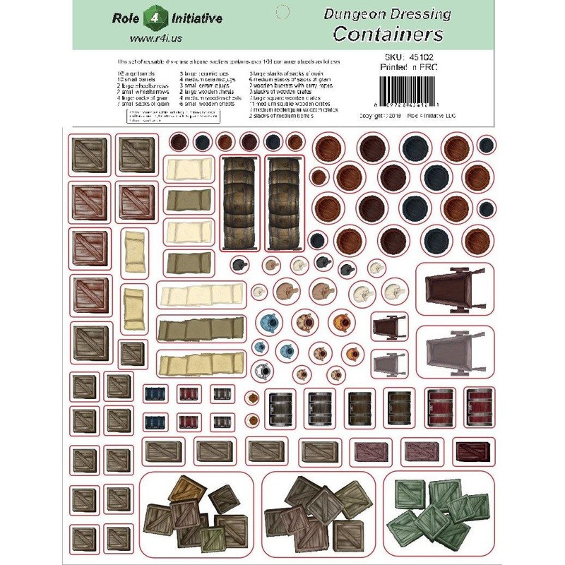 Dungeon Dressings  - Containers