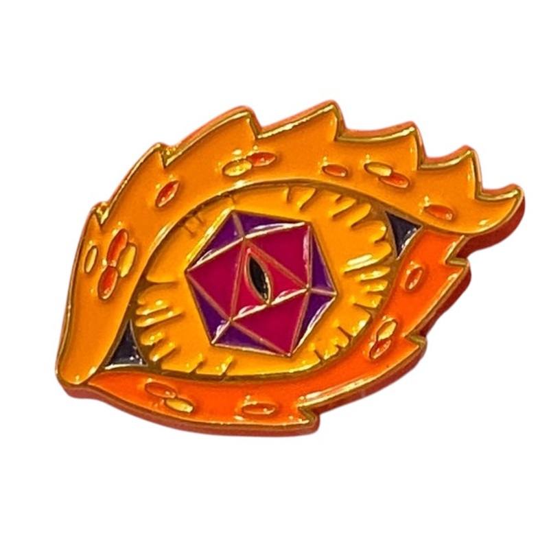 Eye of Winged Fire - Collectible Enamel Pin