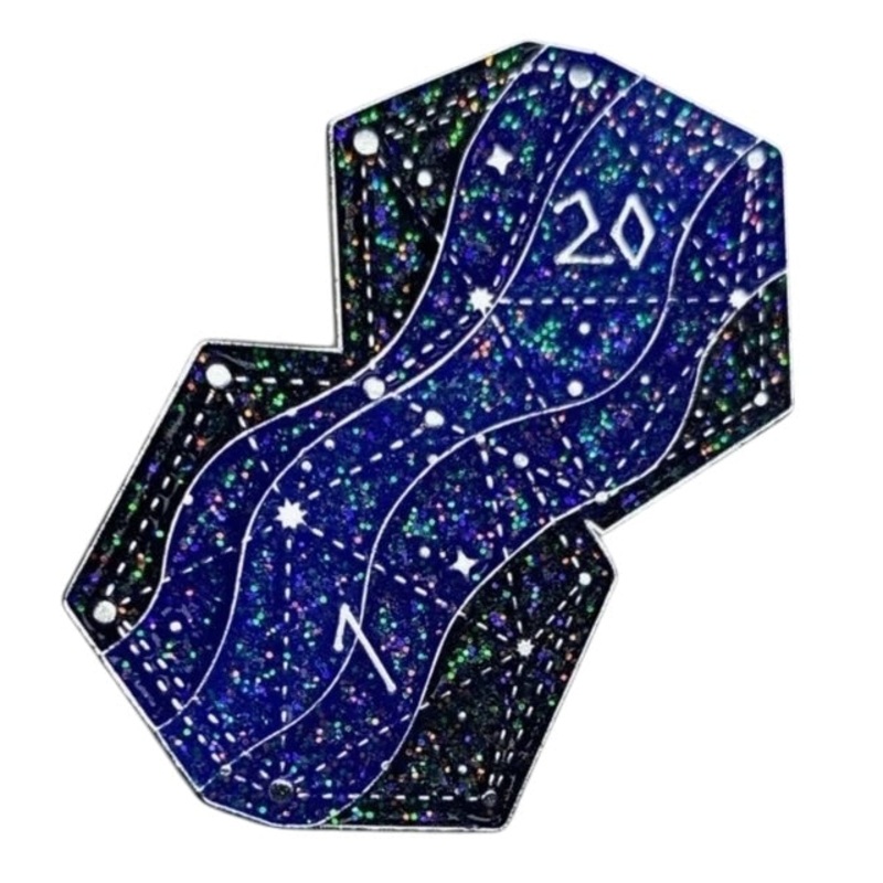 In the Fate of the Dice - Collectible Enamel Pin