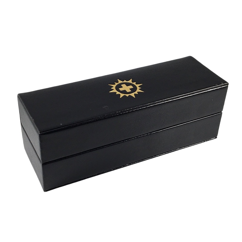 Luxury Faux Leather Dice Box / Rolling Tray - Cleric
