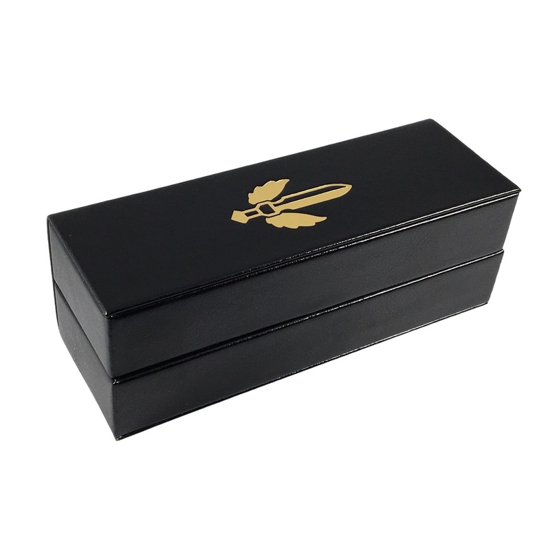Luxury Faux Leather Dice Box / Rolling Tray - Paladin